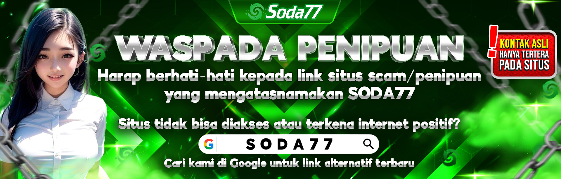 WASPADA PENIPUAN !!!
